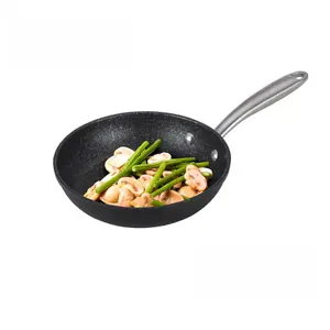 Prestige Scratch Guard Black Round Aluminium Induction Suitable Non-Stick Frying Pan 21cm