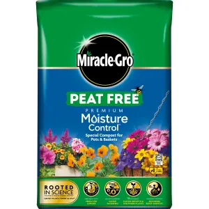 Miracle-Gro Moisture Control Peat-free Compost 40L