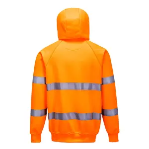 Portwest B304 Hi-Vis Hoodie - Orange - XL