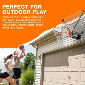 Bee-ball Zy-022 - Wall Mounted Basketball Backboard & Ring