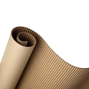 1 Roll of 900mm x 75 meters Strong Corrugated Cardboard Wrapping Paper Packing Roll