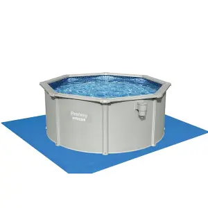 Bestway Hydrium 10ft x 48in Pool Set Above Ground Swimming Pool with Sand Filter Pump