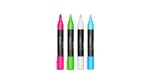 ALLboards Chalk marker set: pink, green, white, blue