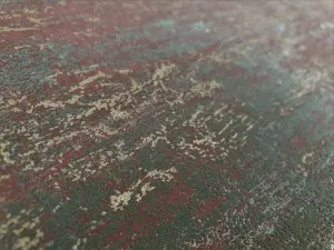 Galerie Urban Classics Antique Red Brera Metallic Abstract Distress Wallpaper Roll