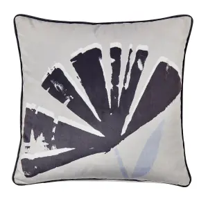 Alma Natural Soft Touch Velvet Filled Cushion