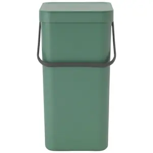 Brabantia Sort and Go 16 Litre Recycling Bin Green