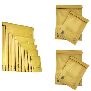 500 x E/2 (220 x 260mm) Mail Lite Gold Padded Bubble Lined Postage Mailing Envelopes