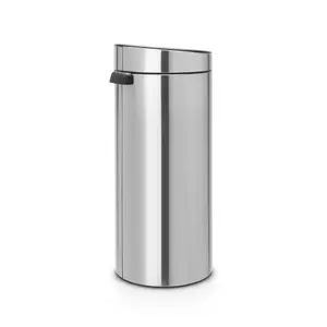 Brabantia 30 Litre Touch Bin Matt Steel