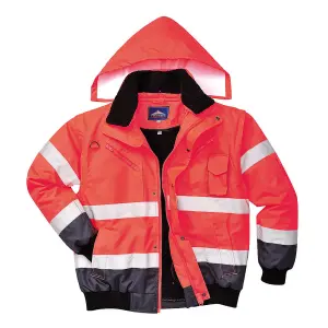 Portwest Hi-Vis Contrast Bomber Jacket