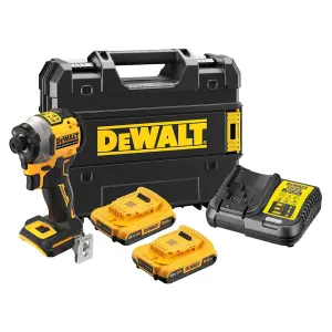 Dewalt DCF850D2T 18v XR Brushless Ultra Compact Impact Driver + 2x 2ah Batteries