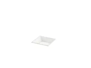 Luminosa Xanto Integrated LED Square Recessed Downlight, White, 4000K