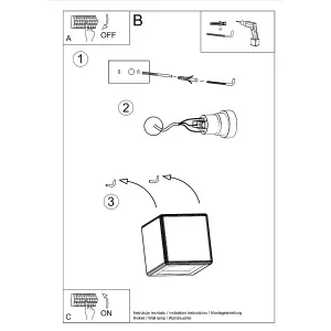 Nesta Ceramic White 1 Light Classic Wall Light