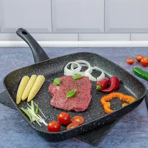 Blackmoor 28cm Black Non-Stick Griddle Pan