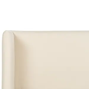 Velvet EU King Size Bed Beige ARETTE