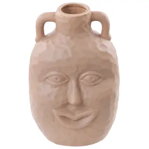 Flower Vase VERIA Ceramic Sand Beige