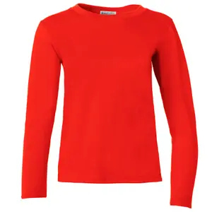 Women's Long-Sleeved Top - red XL