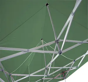 3m x 3m Extreme 50 Instant Shelter Pop Up Gazebos Frame & Canopy - Green