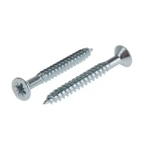 120 x Plasterboard Raw Plugs & Pozi Screws for Fixing to Dry Line Cavity Walls