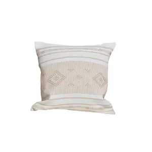 Goodwin Abstract Square Euro Pillow Cover Natural