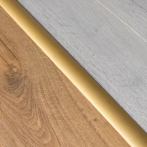 Self-adhesive anodised aluminium door floor bar edge trim threshold  930mm x 40mm a13 gold