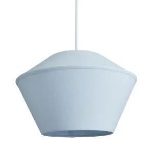 Inlight Daphne Pastel blue Easyfit Lamp shade (D)40cm