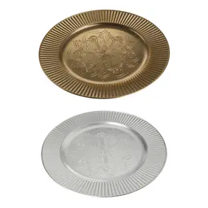 Maison by Premier Redbud Silver Charger Plate