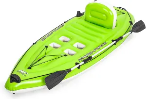 Hydro Force Koracle Inflatable Kayak Boat Set 2.7m x 1m x 57cm, Bestway Unisex Design