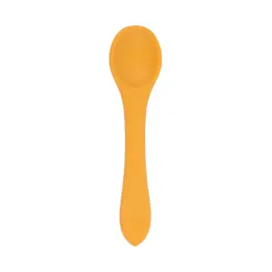 Tiny Dining - Baby Silicone Weaning Spoon - Ochre