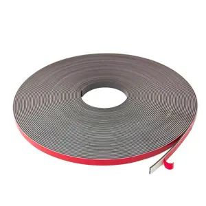 MagFlex Flexible Magnetic Tape with Foam Self Adhesive - Polarity A - 12.7mm Wide - 5m Length