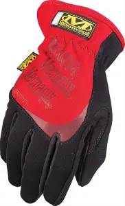 Mechanix Automotive Fastfit Glove Black & Red X Large