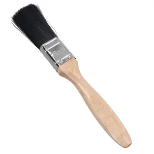 25mm Professional Paint Brush Painters Painting Decorating Wooden Handle 5pk