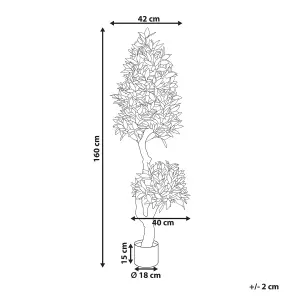 Artificial Plant LAURELE Green