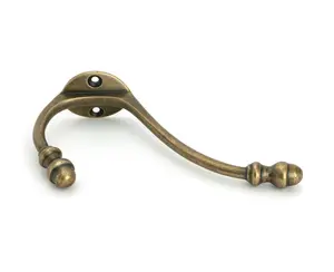 From The Anvil Burnished Brass Hat & Coat Hook