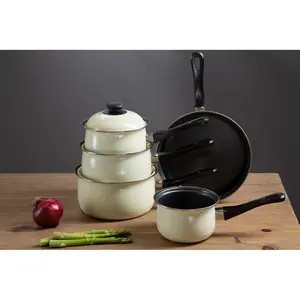 Essentials by Premier 5pc Cream Belly Pan Set