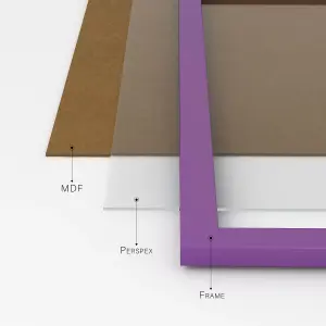 A2 Purple Picture Frame Fits A2 (42 x 59.4cm - 16.5 x 23.4in) Poster, Photo, Artwork, or Print.