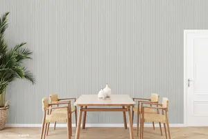 SK Filson Grey Stripe Wallpaper