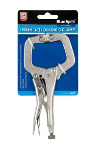 Blue Spot Tools - 150mm (6") Locking C Clamp