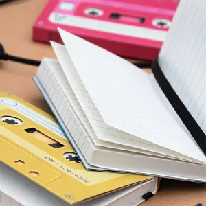 Suck UK Set of 6 Mixtape Pocket Notebooks