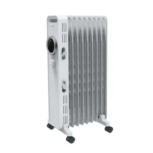 GoodHome 2000W White Oil-filled radiator