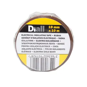 Diall Brown Electrical Tape (L)10m (W)19mm