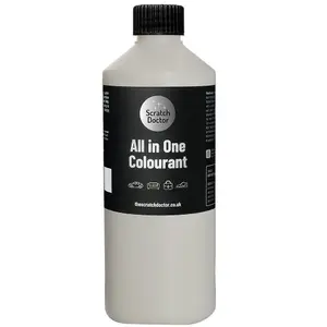 Scratch Doctor All In One Leather Colourant, Leather Dye, Leather Paint 500ml Ivory