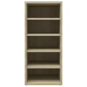 Berkfield Shoe Cabinets 2 pcs Sonoma Oak 31.5x35x70 cm Engineered Wood