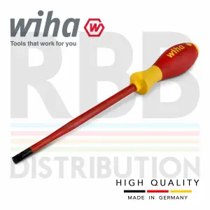 Wiha Torx Screwdriver T40H SlimFix Fit SoftFinish VDE Electrician Security 41147