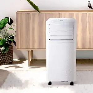 Igenix IG9909 9000 BTU 3-in-1 Portable Air Conditioner, White