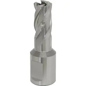 16mm x 25mm Depth Rotabor Cutter for Magnetic Drills - M2 Steel Core Drill with 19mm Shank