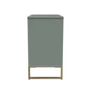 Madrid 3 Drawer Chest in Reed Green (Ready Assembled)