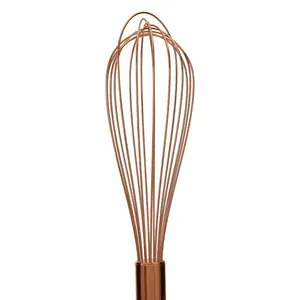 Canora Grey Dixon Stainless Steel Whisk Rose Gold / 8cm H x 39cm W