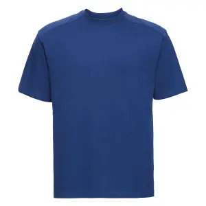 Russell Europe Mens Workwear Short Sleeve Cotton T-Shirt