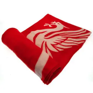 Liverpool FC Fleece Blanket Red (One Size)