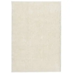 Rug ISTAN High Pile Shiny Look Cream 140x200 cm